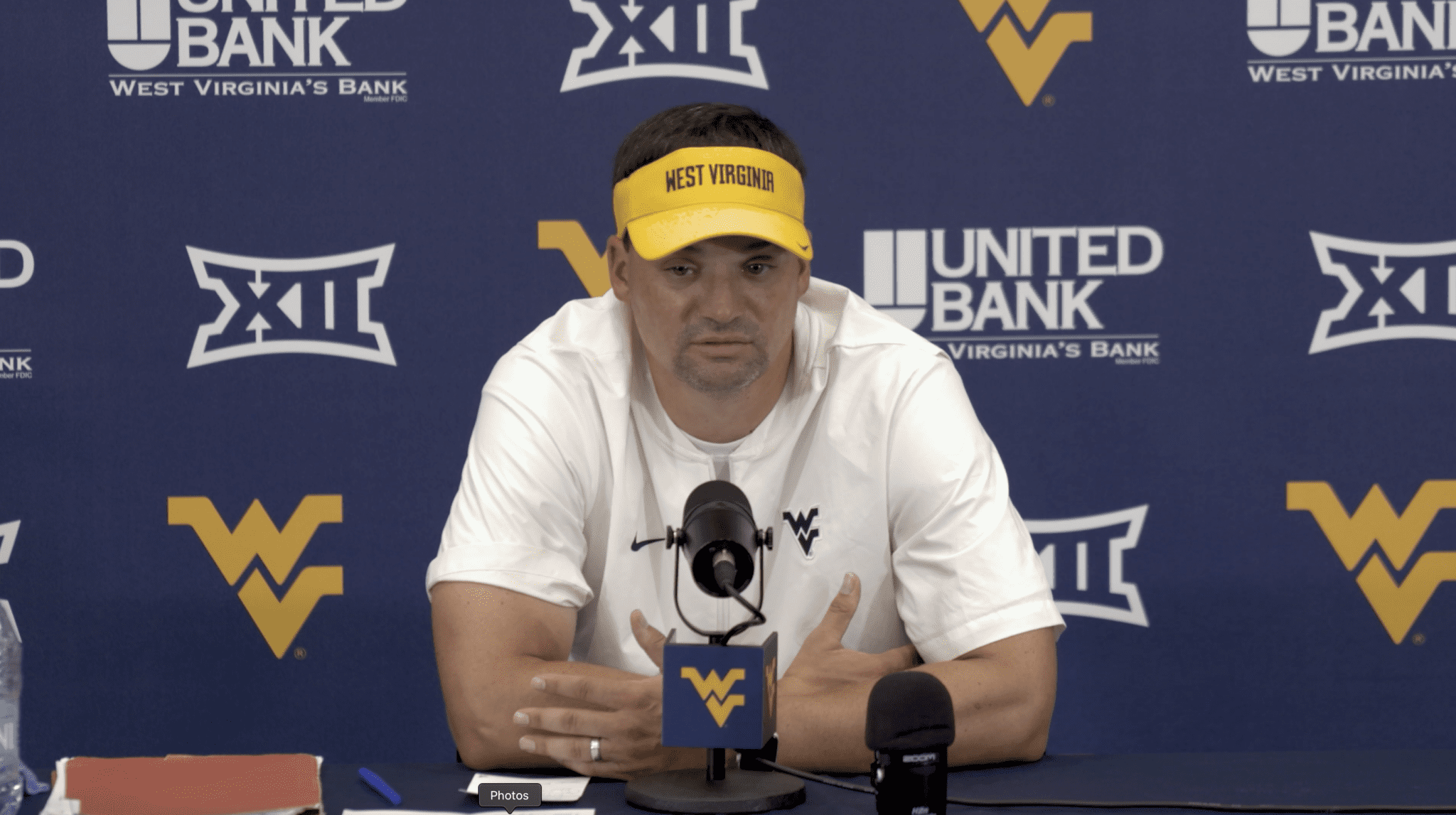 WVU Football HC Neal Brown